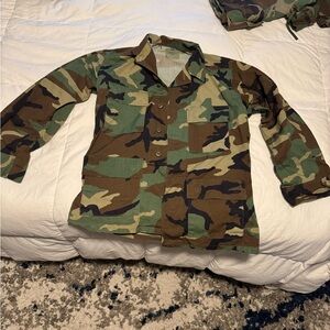 Camouflage Long Sleeve Shirt